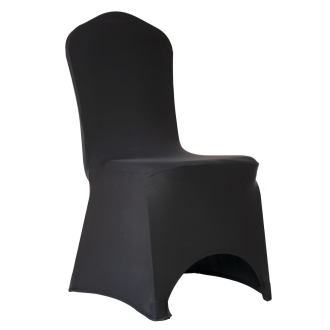 Pokrowiec elastyczny na krzesło bankietowe Benek M1 czarny